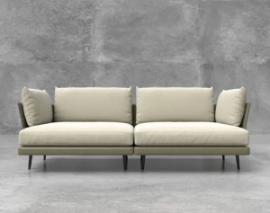 sofa recycled leather