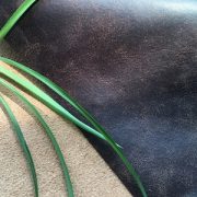 Vintage bicast leather