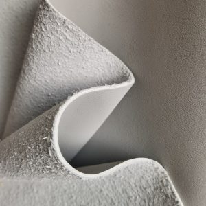 Nubuck recycled leather