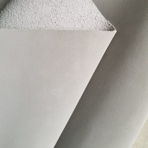 Nubuck sustainable recycled leather